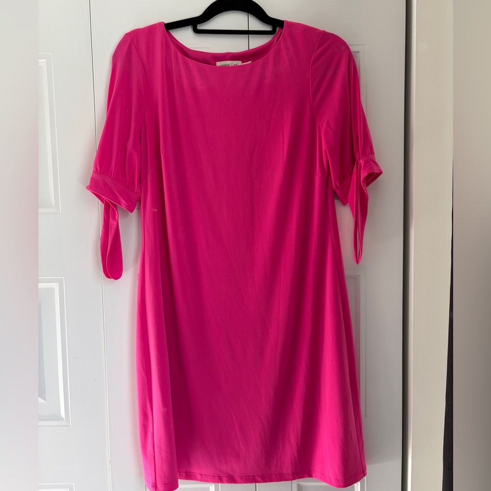 Eliza J Fuchsia Dress